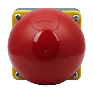 Eaton Cutler-Hammer M22 Complete Palm Switch Push Button Operators 22.5 mm No Illumination Red