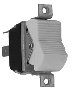 Appleton Emerson DPST Rocker Light Switches 15 A 125 V Black