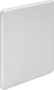 Arlington InBox™ Series Recessed Indoor Box Covers Blank Plastic White