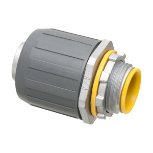 Arlington Straight Metallic Liquidtight Connectors 3/4 in Zinc Die Cast Compression x Threaded