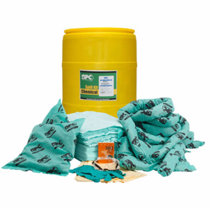 Brady Hazwik® Drum Chemical Spill Kits Chemical Absorbency 55 gal