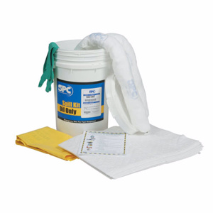 Brady Oil Only Portable Spill Kits Oil Only Absorbency 6.5 gal