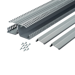 Panduit Type DRD Panduct® PanelMax™ DIN Rail Wiring Duct 6 ft Light Gray 7.22 in