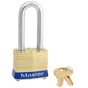 Master Lock Harsh Environment Laminated Padlocks Brass, Steel