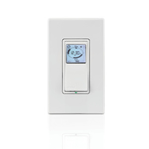 Leviton Vizia+ VPT Series Timer Switch Electromechanical Up to 50 Events can be Assigned 15 A Ivory<multisep/>White<multisep/>Light Almond