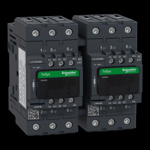 Square D LC2D TeSys Deca Series IEC Contactors 40 A 3 Pole 24 VDC