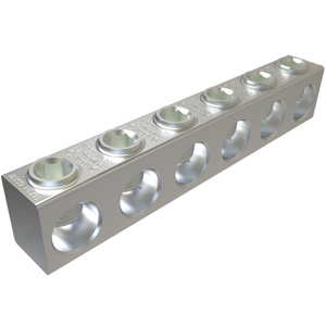 nVent Utilco Pedestal and Handhole Multi-tap Connectors 6 AWG - 250 kcmil 6 Port