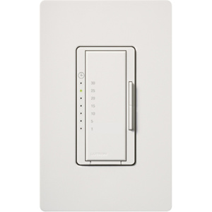 Lutron Maestro® MA-T530 Series In-Wall Timers 3 A Fan/5 A Lighting White