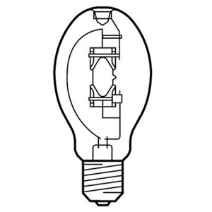 GE Lamps Multi-Vapor® PulseArc® Series Metal Halide Lamps 250 W ED28 3900 K