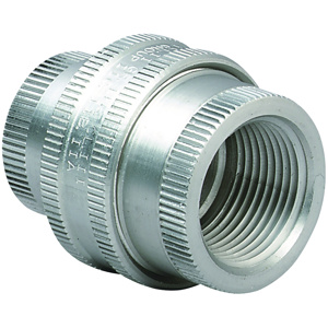 Hubbell-Killark Electric Rigid / IMC Threaded Unions 1 in Aluminum