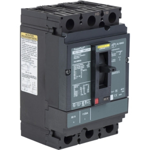 Square D Powerpact™ HDL Series Shunt-trip Cable-in/Cable-out Molded Case Industrial Circuit Breakers 150-150 A 600 VAC 14 kAIC 3 Pole 3 Phase