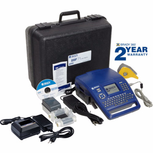 Brady BMP®71 Label Printer Kits Rechargeable NiMH Battery Single Color Printing 4 to 174 pt with Autosizing