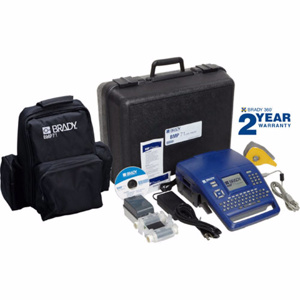 Brady BMP®71 Label Printer Kits Rechargeable NiMH Battery Single Color Printing 4 to 174 pt with Autosizing