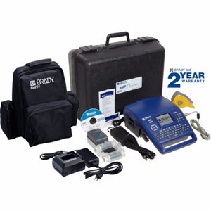 Brady BMP®71 Label Printer Kits Rechargeable NiMH Battery Single Color Printing 4 to 174 pt with Autosizing