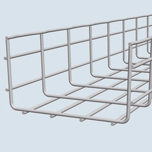 Cablofil CF Series Wire Basket Trays 4 in x 12 in x 10 ft Zinc-plated Steel