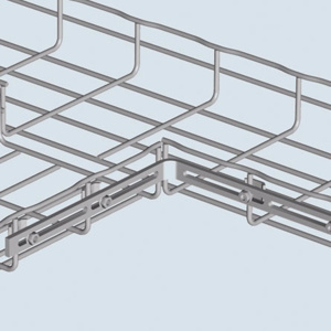 Cablofil CF Series Wire Basket Tray 90 Degree Horizontal Bend Kits