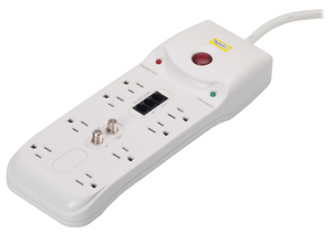 Hubbell Wiring SpikeShield® TVSS Surge Protective Power Strips