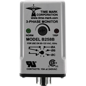 Time Mark Model 258 3-Phase Monitors 120 VAC