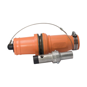 Eaton Crouse-Hinds A201107 Series Single Pole Plugs 636 A Male 1000 V 313 kcmil Hexagon Crimp or Solder