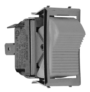 Appleton Emerson DPST Rocker Light Switches 20 A 120/277 V Black