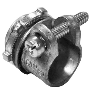 Appleton Emerson Straight Squeeze <em class="search-results-highlight">Flex</em> Connectors 4 in Zinc Die Cast Non-insulated