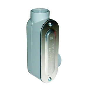 Appleton Emerson All-in-One Type LR <em class="search-results-highlight">Conduit</em> Bodies Aluminum Die Cast 1/2 in Cover, Gasket Included