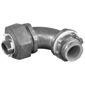 Appleton Emerson LML Series 90 Degree <em class="search-results-highlight">Liquidtight</em> Connectors Non-insulated 1-1/2 in Compression x Threaded Zinc Die Cast