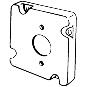 Appleton Emerson 4-11/16 Square Box Industrial Covers