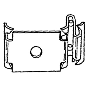 MSC0BN METAL STUD CLIP FOR OUTL