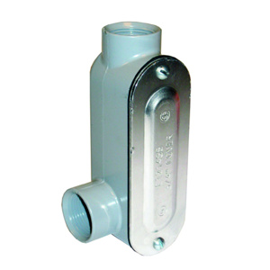 Appleton Emerson All-in-One Type LL <em class="search-results-highlight">Conduit</em> Bodies Aluminum Die Cast 1-1/4 in Cover, Gasket Included