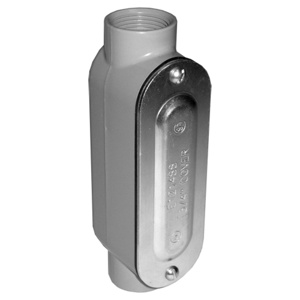Appleton Emerson All-in-One Type C <em class="search-results-highlight">Conduit</em> Bodies Aluminum Die Cast 1-1/4 in Cover, Gasket Included