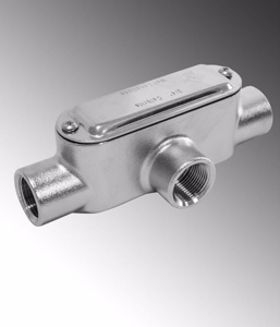 Atkore Calbrite Calbrite Form 8 Series Type T Conduit Bodies Form 8 Stainless Steel 3/4 in Type T