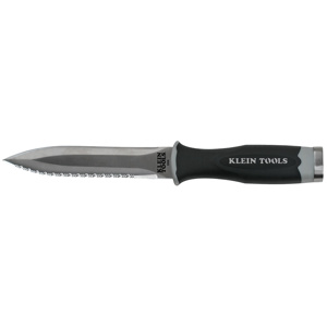 Klein Tools DK Double-edge Serrated Duct Knives 5-1/2 in Stainless Steel Cushion Grip