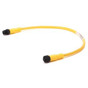 Rockwell Automation 889D DC Micro Patchcords 0.6 m 5-Pin Straight Female 5-Pin Straight Male