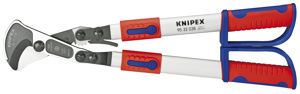 Knipex Tools Cable Shears Polished Telescopic/Multi-component Grip