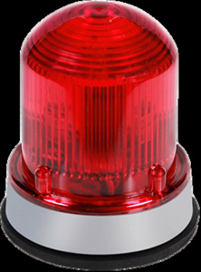 Edwards Company 125 Class XTRA-BRITE™ Dual Mode XBR LED Beacons Red 120 VAC 148,000 hrs NEMA 4X