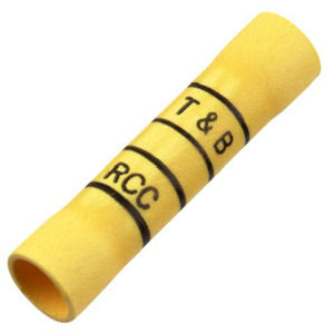 ABB Thomas & Betts Insulated Butt Connectors 12 - 10 AWG Copper Vinyl Yellow