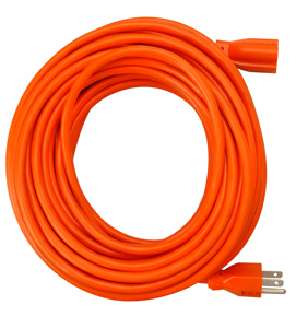Southwire SJTW Extension Cords 13 A 125 V 16/3 50 ft Orange Straight 5-15P/5-15R