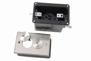FB1-TR-SR-N FLOOR BOX SG SINGLE