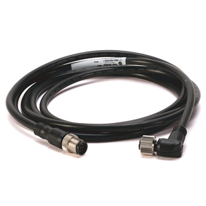 Rockwell Automation 889D DC Micro Patchcords 2 m 8-Pin Right Angle Female 8-Pin Straight Male