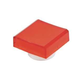 Rockwell Automation 800B Series Push Button Square Lens Caps 16 mm Red Acrylic