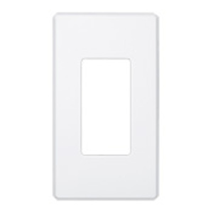 Leviton Standard Narrow Decorator Wallplates 1 Gang Almond Plastic Snap-on