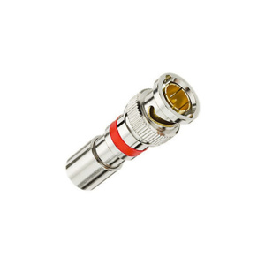 Ideal 89 RG59 Series Compression Connectors Coax Connector Brass Red