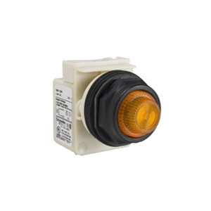 Square D Harmony™ 9001SK Pilot Lights Amber Incandescent 30.5 mm Illuminated