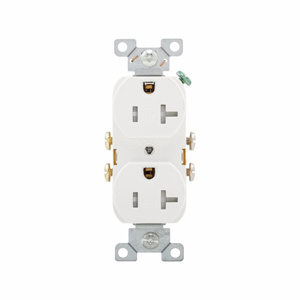 Eaton Wiring Devices Duplex Receptacles 20 A 125 V 5-20R White