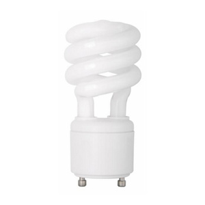 TCP SpringLamp® Series Self-ballasted Compact Fluorescent Lamps Twist CFL Bi-pin (GU24) 2700 K 13 W