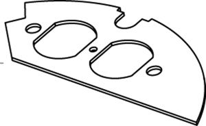 Wiremold Floor Box Device Plates