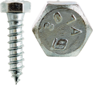 Minerallac Steel Hex Head Lag Screws