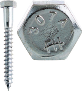 Minerallac Steel Hex Head Lag Screws