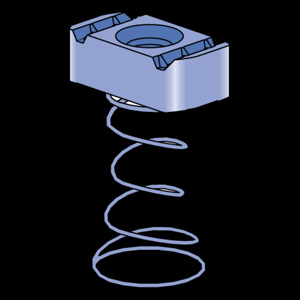 Atkore Unistrut Channel Nuts with Springs Steel